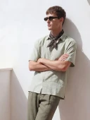 LCW Vision Yeşil Regular Fit Erkek Gömlek thumbnail 1