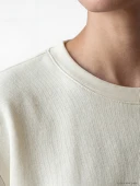 LCW EVERYDAY Bej Oversize Soft Touch Kadın Tunik thumbnail 5
