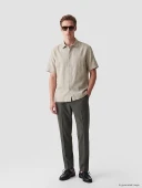 LCW Vision Bej Regular Fit Dokulu Erkek Gömlek thumbnail 2