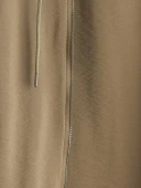 LCW Modest Haki Kapüşonlu Oversize Kadın Tunik thumbnail 7