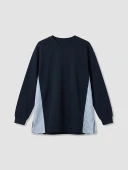 LCW EVERYDAY Lacivert Oversize Soft Touch Kadın Tunik thumbnail 5