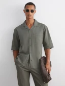 LCW Vision Yeşil Regular Fit Erkek Gömlek thumbnail 1