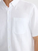 LCWAIKIKI Classic Beyaz Regular Fit Poplin Erkek Basic Gömlek thumbnail 3