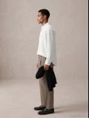 LCW Vision Beyaz Slim Fit Erkek Basic Gömlek thumbnail 2