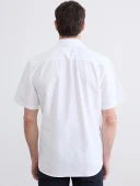 LCW BUSINESS Beyaz Regular Fit Erkek Basic Gömlek thumbnail 4