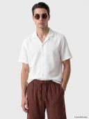 LCW Vision Beyaz Regular Fit Dokulu Erkek Basic Gömlek thumbnail 1