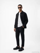 LCW Vision Siyah Regular Fit Erkek Gömlek thumbnail 2