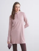 LCW Modest Pembe Dik Yaka Kadın Tunik thumbnail 1