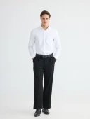 LCW BUSINESS Beyaz Regular Fit Armürlü Erkek Basic Gömlek thumbnail 2