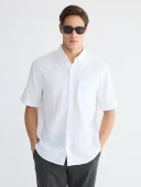 LCWAIKIKI Classic Beyaz Regular Fit Poplin Erkek Basic Gömlek thumbnail 1