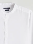 LCWAIKIKI Classic Beyaz Regular Fit Hakim Yaka Erkek Basic Gömlek thumbnail 6