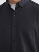 LCW Vision Antrasit Slim Fit Erkek Gömlek thumbnail 5