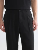 LCW Vision Siyah Regular Fit Erkek Pantolon thumbnail 4
