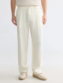 LCW Vision Beyaz Regular Fit Erkek Pantolon thumbnail 3