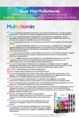 Zade Vital Multivitamin 30 Kapsül thumbnail 8