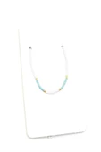 Kum Boncuk Halhal - Beyaz thumbnail 1