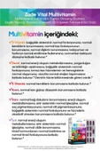 Zade Vital Multivitamin 30 Kapsül thumbnail 6