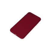 Apple İphone 7 Plus Kılıf First Silikon - Bordo thumbnail 4