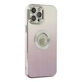 Apple İphone 12 Pro Kılıf Best Silikon - Mor thumbnail 2