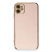 Apple İphone 11 Kılıf Volet Silikon - Pembe thumbnail 2