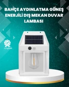 Çok Modlu Güneş Enerjili Bahçe Balkon Lambası thumbnail 1