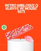 Tarz Bluetooth 5.1 Klavye – Win/Osx/Android/Ios Uyumlu thumbnail 1