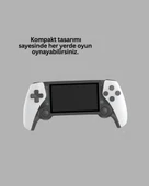 3D Ekranlı Mini Oyun Konsolu + Multimedya thumbnail 4