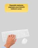 Ofis Ev Kullanımı İçin Kablosuz Klavye Seti - Ergonomik Pratik thumbnail 4