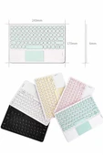 Touchpad Tüm Cihazlara Klavye Touchpad Slim Q Klavye thumbnail 5