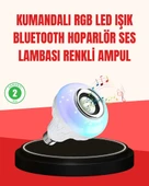 Akıllı Led Ampul – E27 Müzik Çalarlı Tasarım thumbnail 1