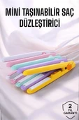 180°C Isı Uzun Süre Kalıcı Düzlük Sağlayan Mini Saç Düzleştirici thumbnail 2
