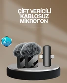 2’Li Yaka Mikrofonu Profesyonel Set thumbnail 1
