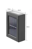 Yeni Model Solar Çift Taraflı Duvar Lambası Dekoratif Duvar Lambası thumbnail 4