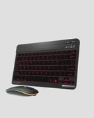 Türkçe Q Klavye Rgb Işıklı Ergonomik Tasarımlı thumbnail 4
