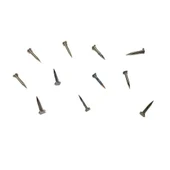 Klips, Menteşe, Ayağı Çivisi 9Mm Çelik - Siyah 100Gr thumbnail 1