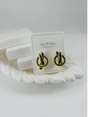 Pirinç Zirkon Küpe - Kp00329 thumbnail 1