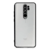 Redmi Note 8 Pro Kılıf Lensli Silikon - Siyah thumbnail 2