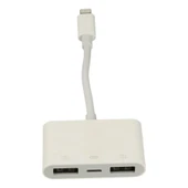 Apr23 Iphone Otg 3In1 - Beyaz thumbnail 2