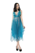 Turkuaz Tül Gecelik thumbnail 2