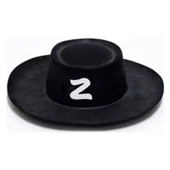 Zorro Şapka Maske Set Yetişkin thumbnail 2