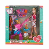 Annesi ve Sevimli Dostlar Manken Bebek thumbnail 2