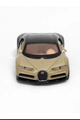 Welly Çek Bırak 12 Cm. BUGATTI CHIRON - SARI thumbnail 3