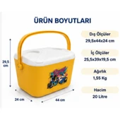 Kale Termos 20 LT BUZZY RETRO BUZLUK TERMOS (1179 COOLER BOX) thumbnail 2