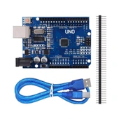 Arduino UNO + USB Kablosu thumbnail 1
