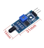 Alev - Ateş Algılayıcı Sensör Modülü (Flame Sensor) thumbnail 2