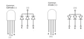 5 adet 5mm RGB Led (Ortak Anot) thumbnail 2