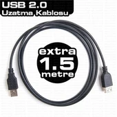 USB Uzatma Kablosu (1,5 Metre) thumbnail 1