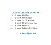 LAMBA ELEKTRİK DENEY SETİ thumbnail 2