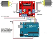 L298N DC Motor Sürücü Modülü thumbnail 3