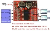 MX1508 DC Motor Sürücü Modülü thumbnail 2